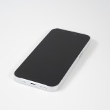 iPhone 16 Pro Max Case Hülle - Plastik ultra dünn semi-transparent matt - Weiss