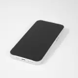 Coque iPhone 14 Pro Max - plastique ultra fin semi-transparent mat - Blanc