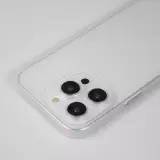 Coque iPhone 14 Pro Max - plastique ultra fin semi-transparent mat - Blanc