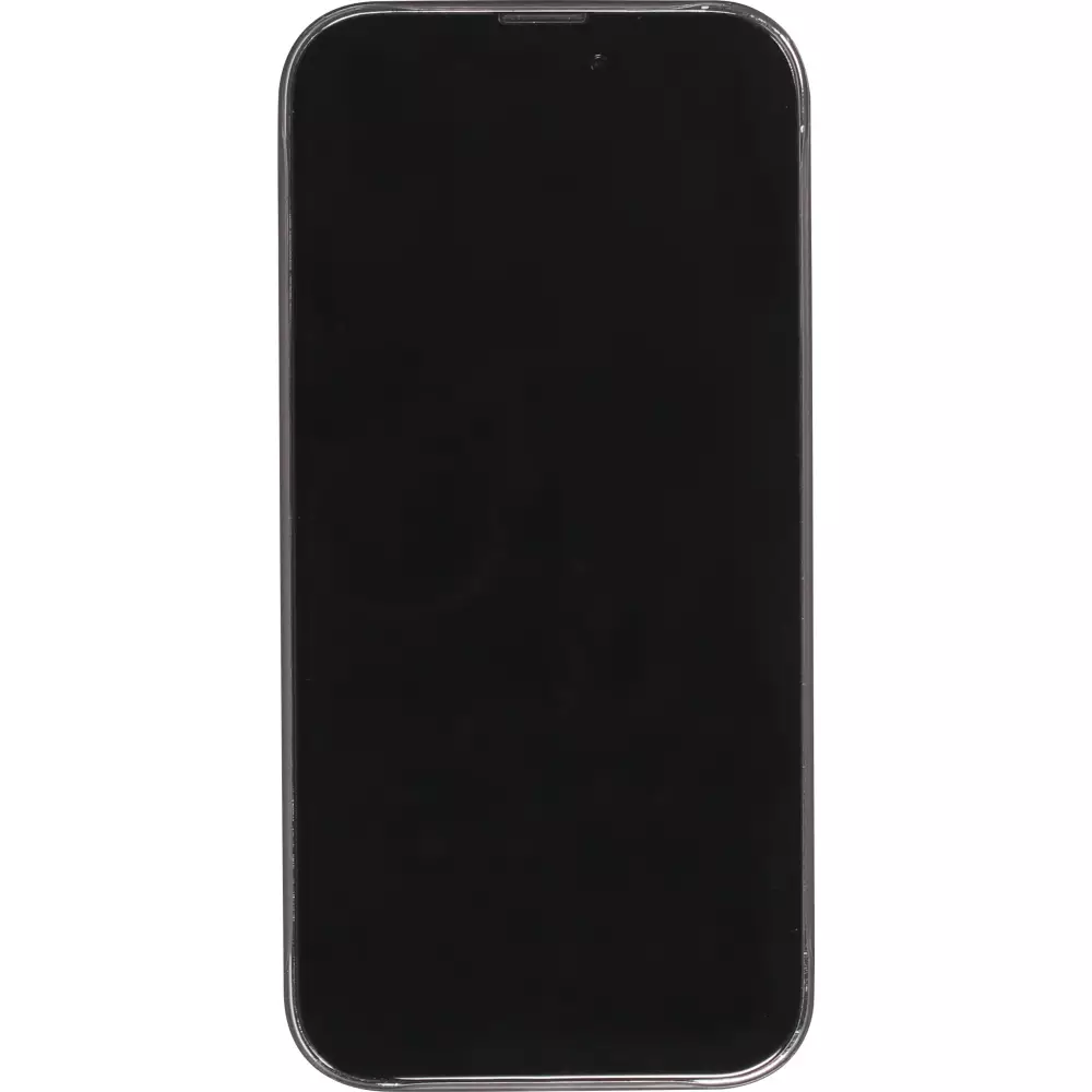 Coque iPhone 16 Pro - plastique ultra fin semi-transparent mat - Noir