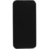 Coque iPhone 16 Pro - plastique ultra fin semi-transparent mat - Noir