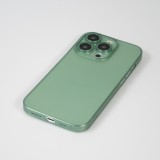 iPhone 15 Pro Max Case Hülle - Plastik ultra dünn semi-transparent matt - Grün