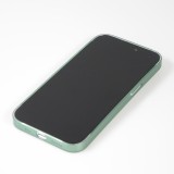 iPhone 15 Pro Max Case Hülle - Plastik ultra dünn semi-transparent matt - Grün