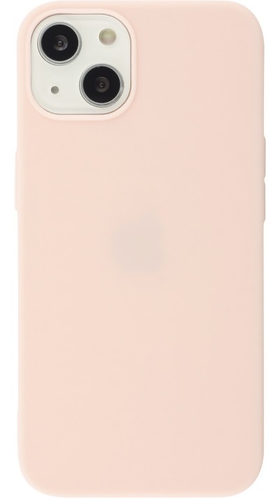 Hülle iPhone 13 mini - Silkon Mat - Hellrosa