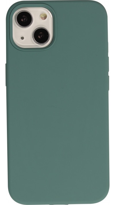 iPhone 14 Case Hülle - Soft Touch - Dunkelgrün