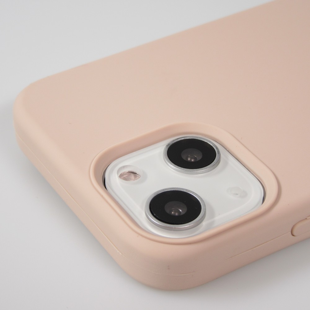 Hülle iPhone 15 Plus - Soft Touch blass- Rosa