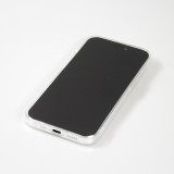 iPhone 15 Case Hülle - Silikon Cover transparent süsse kleine Katze