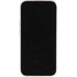 iPhone 14 Case H&uuml;lle - Gummi Silikon farbige Wellen - Pina Colada