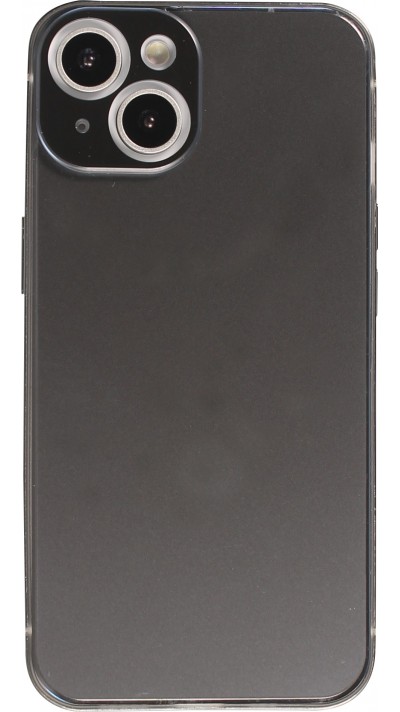 iPhone 14 Case Hülle - Unsichtbares Schutzcover in iPhone Farbe - Space Black