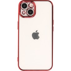 Coque iPhone 14 Plus - Electroplate - Rouge