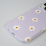 iPhone 15 Pro Max Case Hülle - Kunststoff glossy Kleine Blümchen - Hellviolett