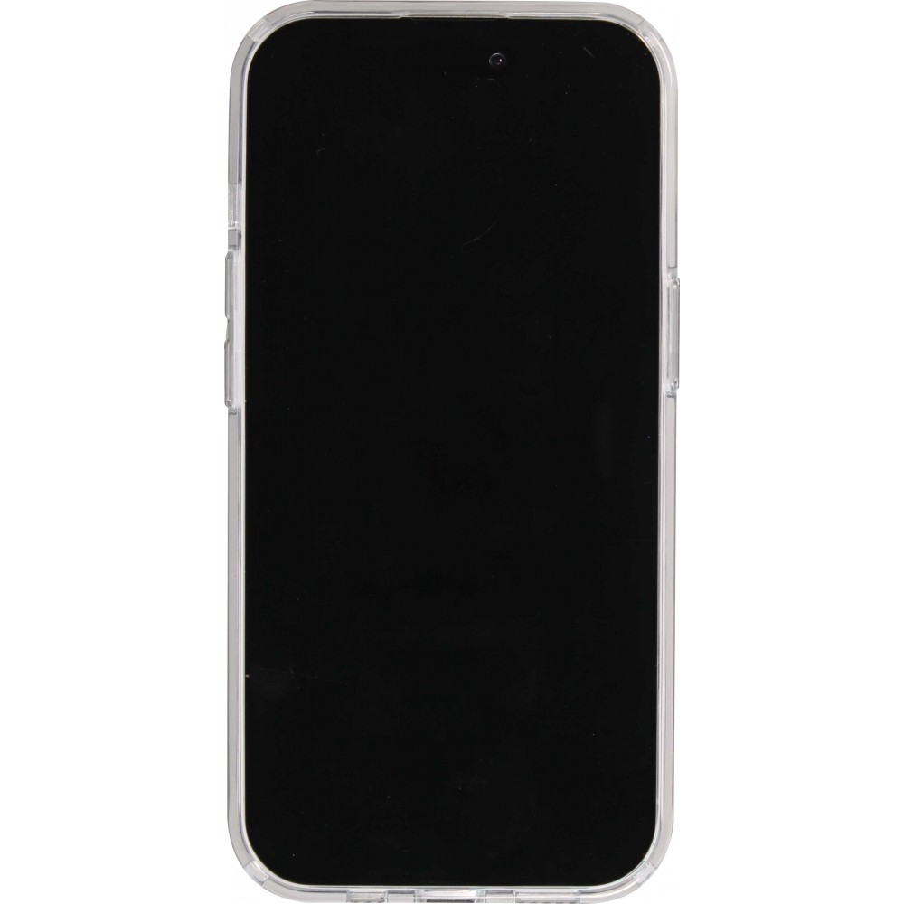 iPhone 15 Pro Case Hülle - Gummi Silikon Machine Armor Type-G20 MagSafe - Dunkelblau