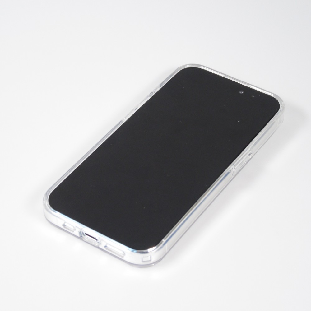 iPhone 15 Pro Case Hülle - Gummi Silikon Machine Armor Type-G20 MagSafe - Dunkelblau