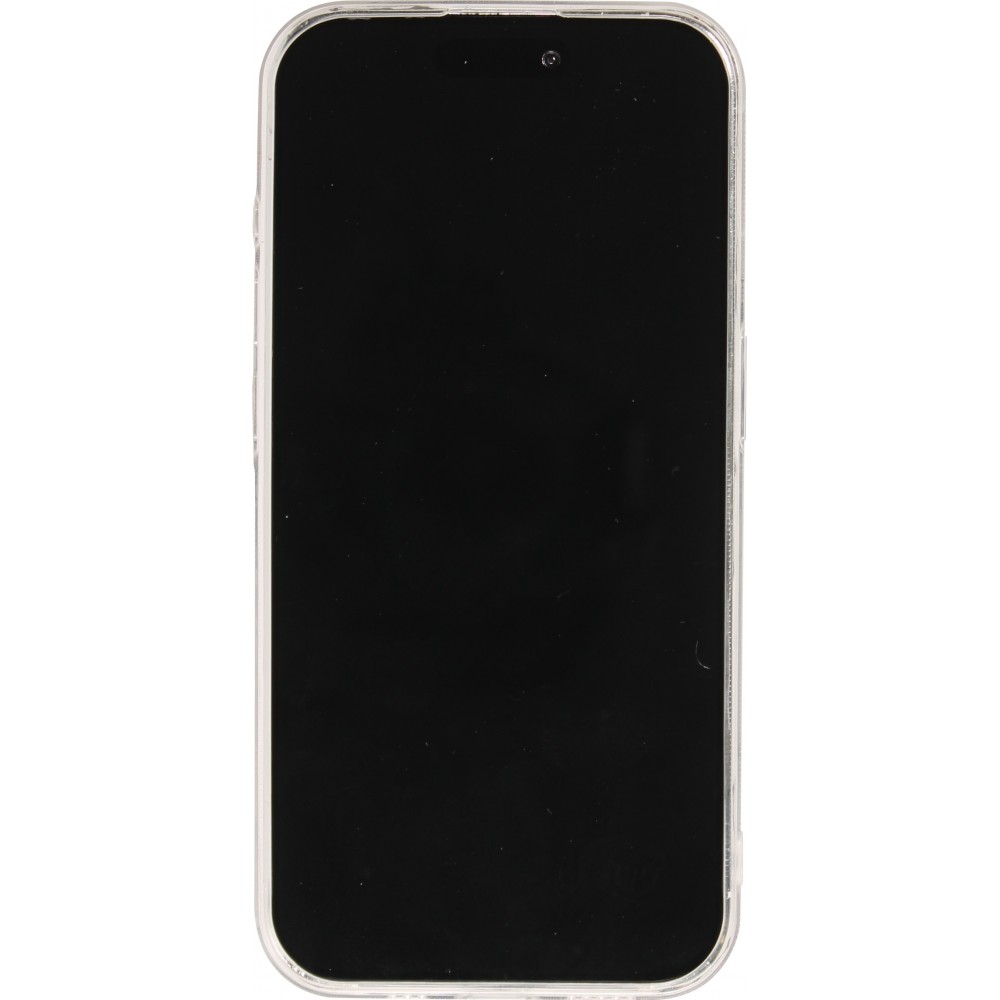 Coque iPhone 14 Pro Max - Gel silicone transparent Living my best Life