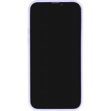 Coque iPhone 14 Pro Max - Jelly cover glass semi-transparente MagSafe - Light purple
