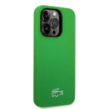 iPhone 14 Pro Max Case Hülle - Lacoste Silikon Soft Touch Magsafe - Grün