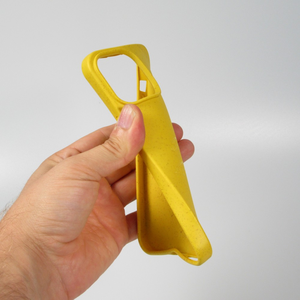 iPhone 14 Pro Max Case Hülle - Bioka Biologisch Abbaubar Eco-Friendly Kompostierbar - Seele der Schildkröte - Gelb