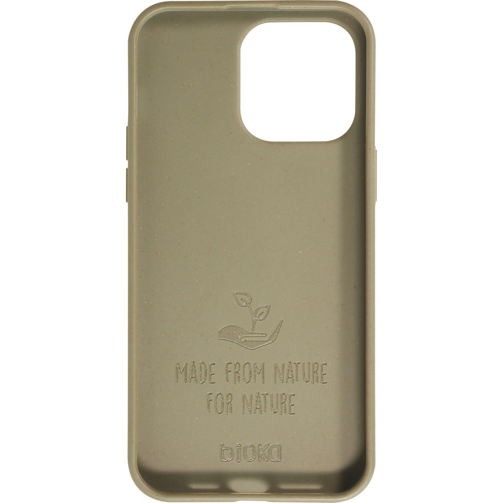 iPhone 14 Pro Max Case Hülle - Bioka Biologisch Abbaubar Eco-Friendly Kompostierbar - Seele der Schildkröte - Dunkelgrün
