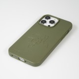 iPhone 14 Pro Max Case Hülle - Bioka Biologisch Abbaubar Eco-Friendly Kompostierbar - Seele der Schildkröte - Dunkelgrün