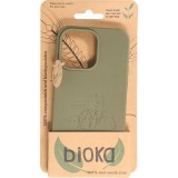 iPhone 14 Pro Max Case Hülle - Bioka Biologisch Abbaubar Eco-Friendly Kompostierbar - Seele der Schildkröte - Dunkelgrün