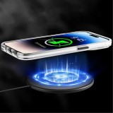 iPhone 14 Pro Max Case Hülle - Youngkit Ink Series semi-transparent MagSafe - Weiss