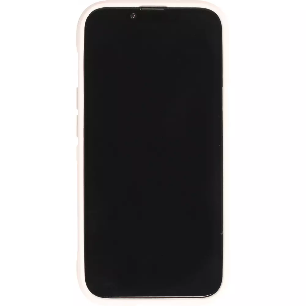 Coque iPhone 14 Pro Max - Silicone renforcé avec double couche de protection - Blanc