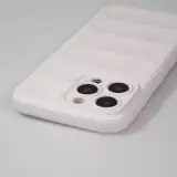Coque iPhone 14 Pro Max - Silicone renforcé avec double couche de protection - Blanc