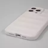 Coque iPhone 14 Pro Max - Silicone renforcé avec double couche de protection - Blanc
