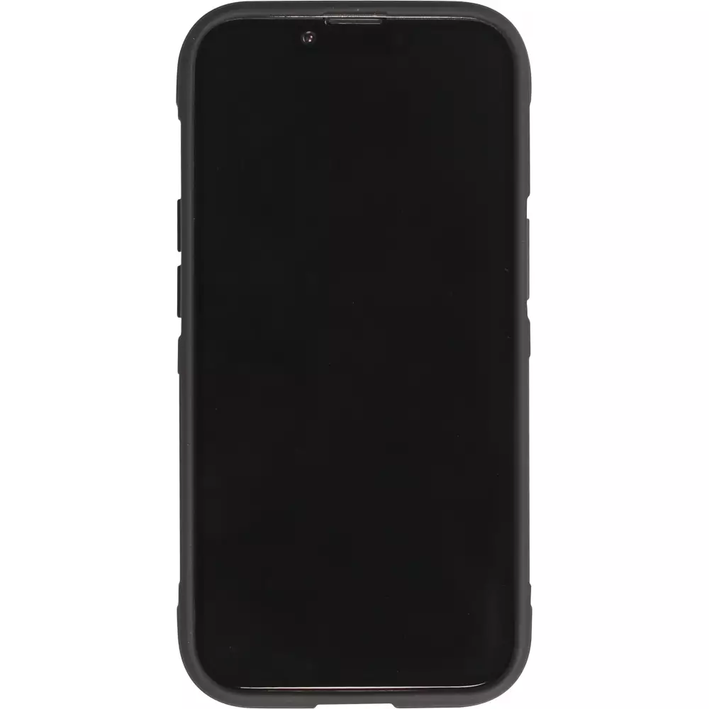 Coque iPhone 14 Pro Max - Silicone renforcé avec double couche de protection - Noir