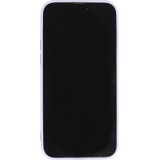 iPhone 14 Pro Max Case Hülle - Soft Touch mit Ring - Hellviolett