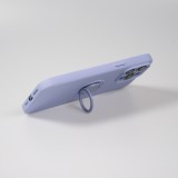 iPhone 14 Pro Max Case Hülle - Soft Touch mit Ring - Hellviolett