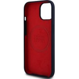 iPhone 14 Case Hülle - Red Bull Racing MagSafe Silikonhülle mit rotem Ring - Marineblau