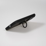 iPhone 14 Case Hülle - Soft Touch mit Ring - Schwarz