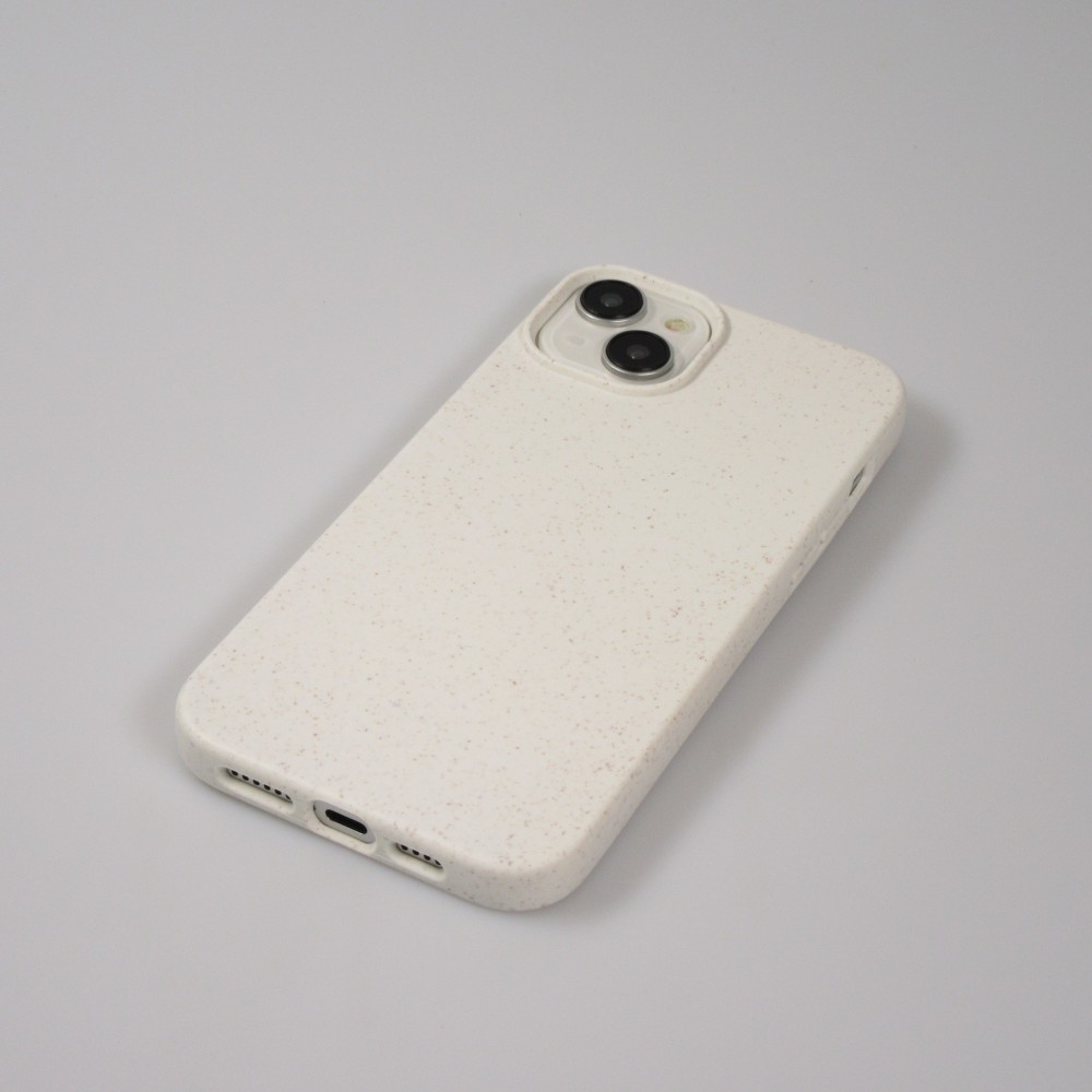 iPhone 16e Case Hülle - Bio Eco-Friendly biologisch Kompostierbar ökologisch - Weiss