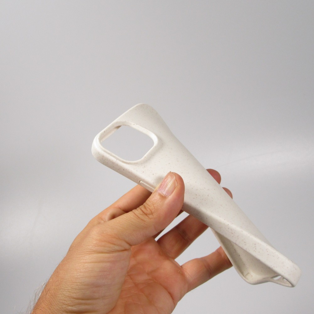 iPhone 16e Case Hülle - Bio Eco-Friendly biologisch Kompostierbar ökologisch - Weiss