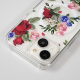 Coque iPhone 15 - Gel silicone MagSafe - Spring Vibes Flowers Nr. - 2