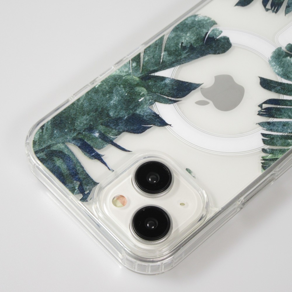 Coque iPhone 15 - Gel silicone MagSafe - Spring Vibes Flowers Nr. - 3
