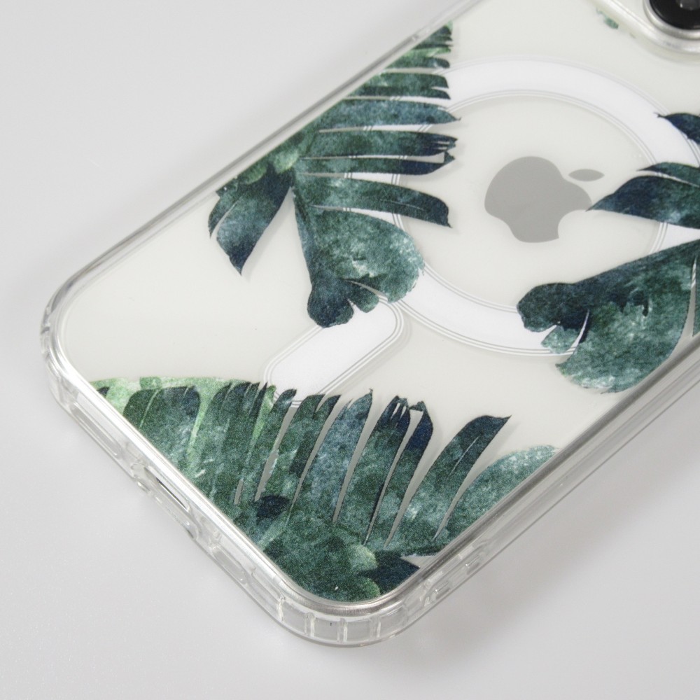 Coque iPhone 15 - Gel silicone MagSafe - Spring Vibes Flowers Nr. - 3