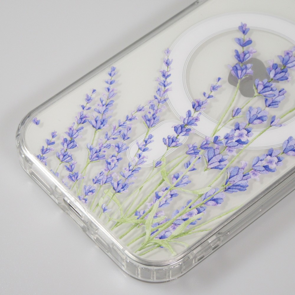 Coque iPhone 15 - Gel silicone MagSafe - Spring Vibes Flowers Nr. - 5