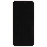 Coque iPhone 15 Pro Max - Diamant strass The Bling World - Blanc