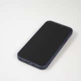 Coque iPhone 15 Pro Max - Diamant strass The Bling World - Bleu foncé