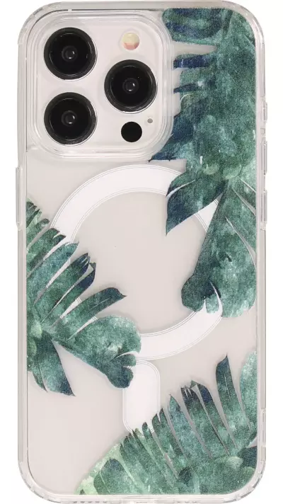 iPhone 15 Pro Max Case H&uuml;lle - Gel Silikon MagSafe - Spring Vibes Flowers Nr. - 3