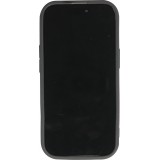 iPhone 14 Pro Case Hülle - Weiches Silikon DHL Frankfurt mit verstärkten Kanten - Schwarz