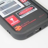 iPhone 14 Pro Case Hülle - Weiches Silikon DHL Frankfurt mit verstärkten Kanten - Schwarz