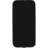 iPhone 15 Pro Max Case Hülle - Silikon Glossy integriertes LED Licht mit USB-C Anschluss - Shiny Heart - Rot
