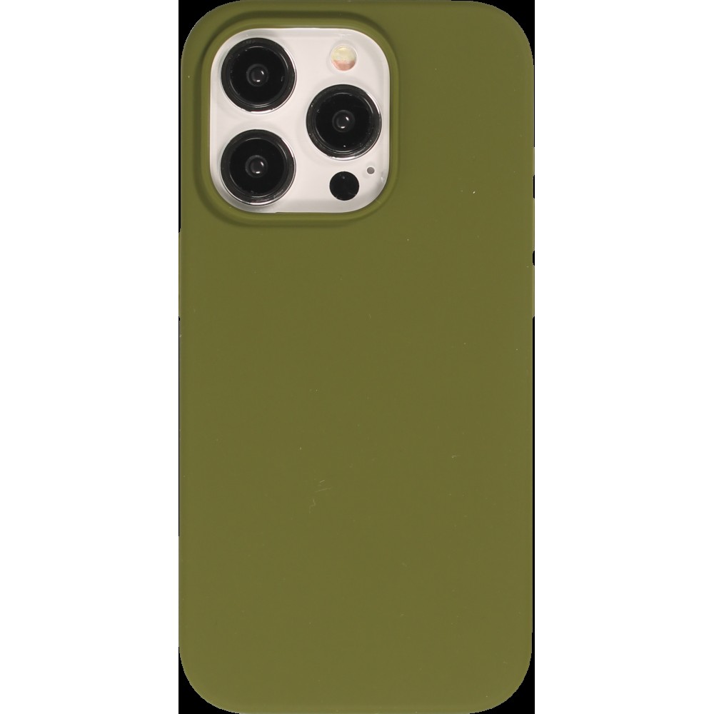 iPhone 15 Pro Max Case Hülle - Soft Touch - Militärgrün