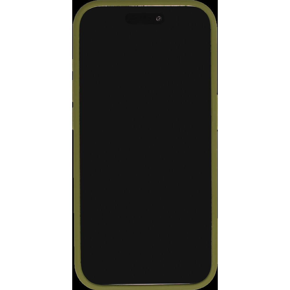 iPhone 15 Pro Max Case Hülle - Soft Touch - Militärgrün