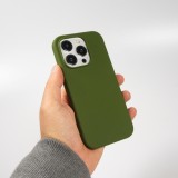 iPhone 15 Pro Max Case Hülle - Soft Touch - Militärgrün