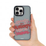 iPhone 15 Pro Max Case H&uuml;lle - Youngkit @Blushing. ginger Positive Quotes Case - Rot