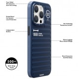 iPhone 15 Pro Max Case Hülle - Youngkit True Color Luggage-Inspired mit MagSafe - Silber